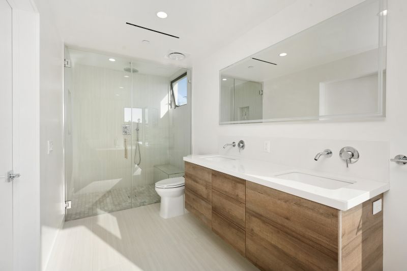 Modern Bathroom with Floating Vanity